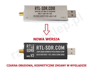 RTL-SDR V3 R820T2/R860  RTL2832U