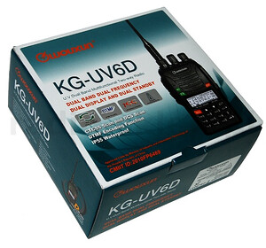 WOUXUN KG-UV6D - 4m (66-88MHz)/2m (136-174MHz)